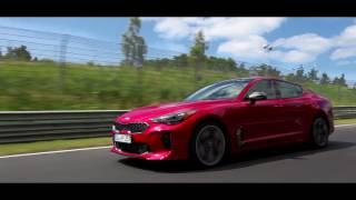 Kia Stinger short video from the Nurburgring