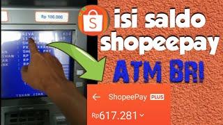 Cara isi saldo shopeepay melalui ATM BRI