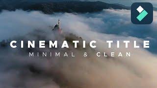 Cinematic Title Animation Tutorial