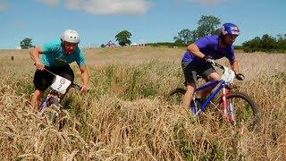 MTB Downhill Slalom Race - Red Bull Weavers 2012 UK