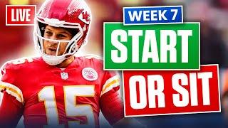 Fantasy Football Week 7 Start or Sit Lineup Advice (2024)