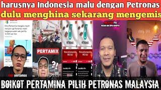 Netizen Konoha BOIKOT Pertamina minta Petronas Malaysia kuasai Indonesia