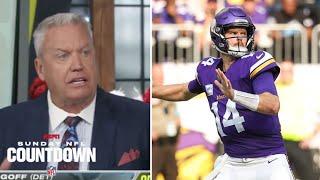 NFL Countdown | Minnesota Vikings are No.1 Seed in NFC - Rex Ryan on Sam Darnold will beat Lions