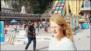 The tourists, most visited Batu Caves, Malaysia