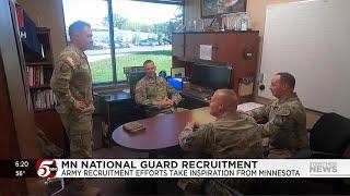 MN National Guard has success amid U S  Army s sweeping recruitment overhaul announcement