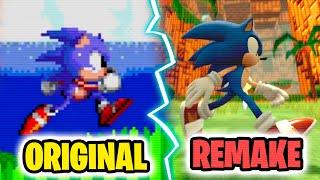 ESTE JUEGO DE SONIC ES UN REMAKE 3D DE LOS CLASICOS | Sergindsegasonic