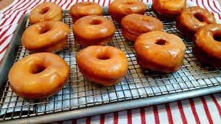 Homemade Glazed Doughnuts - Easy Glazed Donuts