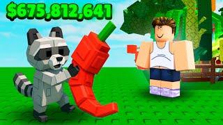 Stealing MILLIONS with Raccoon in Grow a Garden!