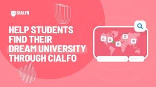 Help Students Find Their Dream University Through Cialfo || Cialfo Counselor Experience