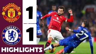 man united 1-1 chelsea | Goals & Extended Highlights | premier league 2024/2025