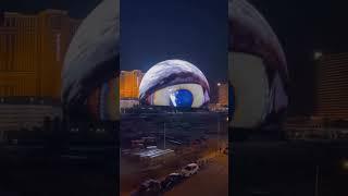 MSG Sphere Lights Up!