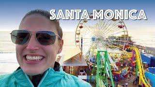 One Day in Santa Monica - Things to Do! (Pier Rollercoaster, Beaches, Downtown, Sunsets!)