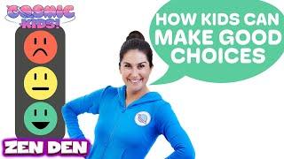 How to Make Good Choices: Mindfulness for Kids | Cosmic Kids (app preview)