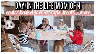 EASTER IDEAS DAY IN THE LIFE VLOG | EASTER BASKETS, CRAFTS + TREAT IDEAS | Tara Henderson