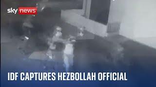 Israeli naval forces capture man they claim is a top Hezbollah operative | Middle East conflict