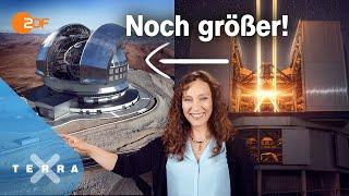 So funktionieren die Mega-Teleskope ELT und VLT! | Terra X Lesch & Co | Suzanna Randall