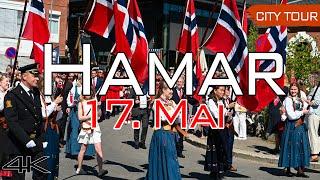 Hamar 17th May: Celebration of Сonstitution Day of Norway