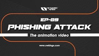 [EP09] Types of Phishing Attacks | Cybersecurity Animated Series | Network Kings