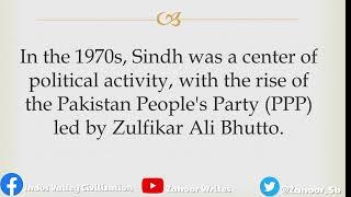 a short History of Sindh | Indus Valley Civilization