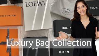 Luxury Bag Collection  | Pros & Cons | Not Buying Into Trends | PRADA | CHANEL | HERMES | LOEWE | LV