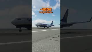 Airplane Hard VS Smooth Landing Simulation