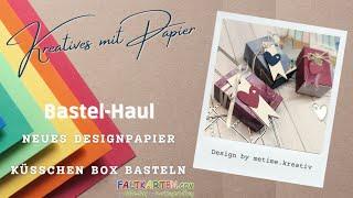 Bastel-Haul Faltkarten LaCreativ | Kleine Aufmerksamkeit basteln | Neues Designpapier | Kulricke