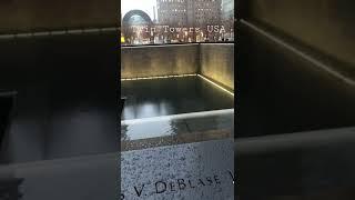 This is where the Twin Towers were in NYC taken down in the 9/11 attacks  #shorts #newyork