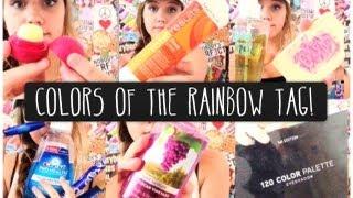 Colors of the Rainbow tag!