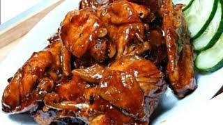 COCA COLA CHICKEN WINGS | STICKY CHICKEN WINGS RECIPE