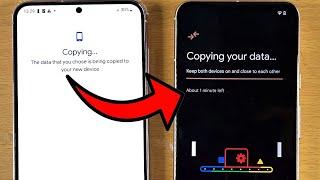 How To Transfer Data from Samsung to Google Pixel 8