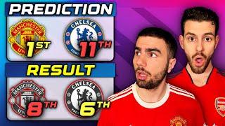 Reacting To Our 23/24 Premier League Predictions!