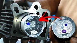 Reboring Motorcycle Engine Cylinder And Polishing Process | Zimbiker