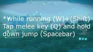 No Man's Sky | Jetpack Melee Speed Boost (PC) Tutorial | How to Move Super fast!