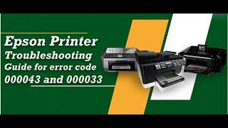 Epson l3110 error code: 000043 fixed!