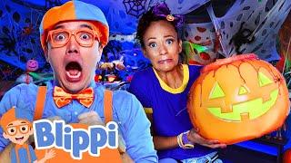 Blippi’s Trick-or-Treat Halloween Adventure ️ | Spooky Fun and Educational Videos for Kids