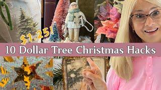 10 Dollar Tree Items Transformed Into Stunning Christmas Decor