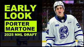 PORTER MARTONE Highlights 2025 NHL Draft