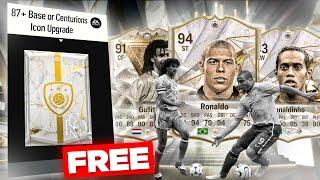 How to Claim a Free 87+ Base or Centurion Icon Pack in EA FC 24