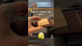 How to remove the nut from your guitar