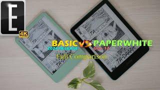 Amazon Kindle Paperwhite Gen 12 vs Kindle Matcha Comparison