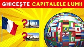 Ghicește Capitalele Lumii! | 30 de Țări