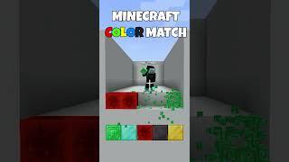 color match speed run!!  #minecraft #minecraftmemes #gaming #funny