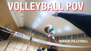 GoPro Volleyball #19 Left Wing Spiker POV