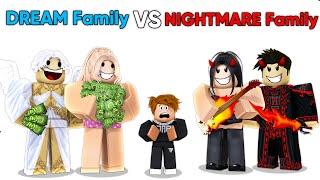 DREAM Family vs NIGHTMARE Family.. (Brookhaven RP)