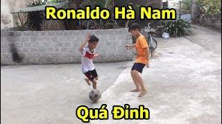 Quang Hải nhí Messi Hà Tĩnh đã có đối - Xuất hiện Ronaldo Hà Nam với kỹ thuật bóng đá cực đỉnh PVF