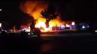 Großbrand in Delmenhorst 17.09.2014