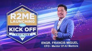 WORK HARD by Sir Francis Miguel at AIM Global R2ME Kick Off Training 2018