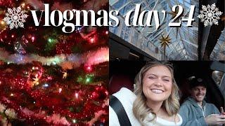 VLOGMAS DAY 24: more christmas shopping, family christmas party & more