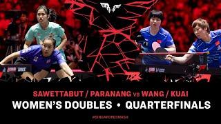 Paranang/Sawettabut vs Kuai/Wang | WD QF | Singapore Smash 2025