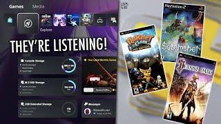 NEW PS5 Home Screen Beta Gets Updated Again. | PS Plus Classic Games Getting Better. - [LTPS #630]